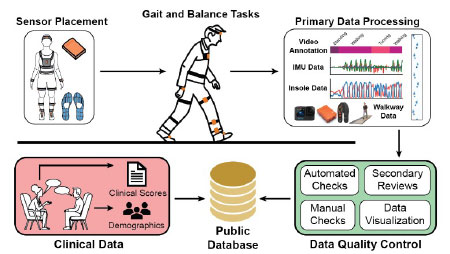 Data collection approach for PD wearables project